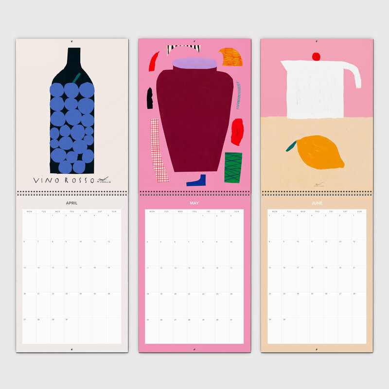 Artistic Days 2026 Wall Calendar