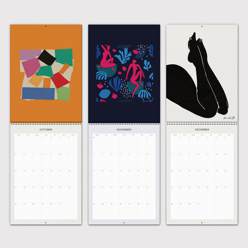Matisse Cut Outs Kunstkalendar 2026