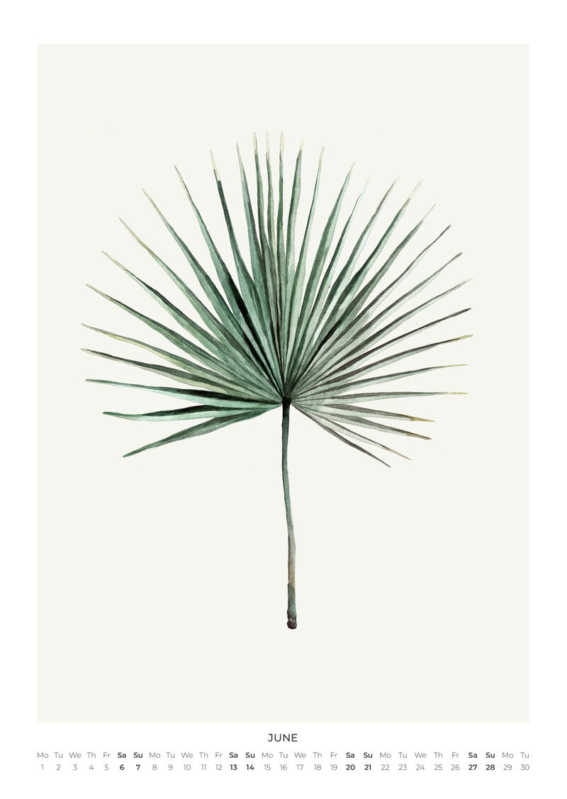 2026 Botanical Bloom Calendar