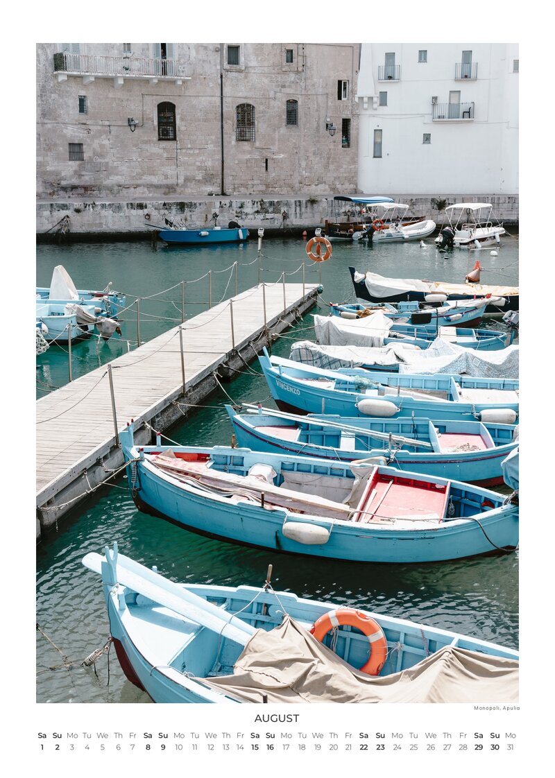Italien Wandkalender 2026 – Italy by the Sea