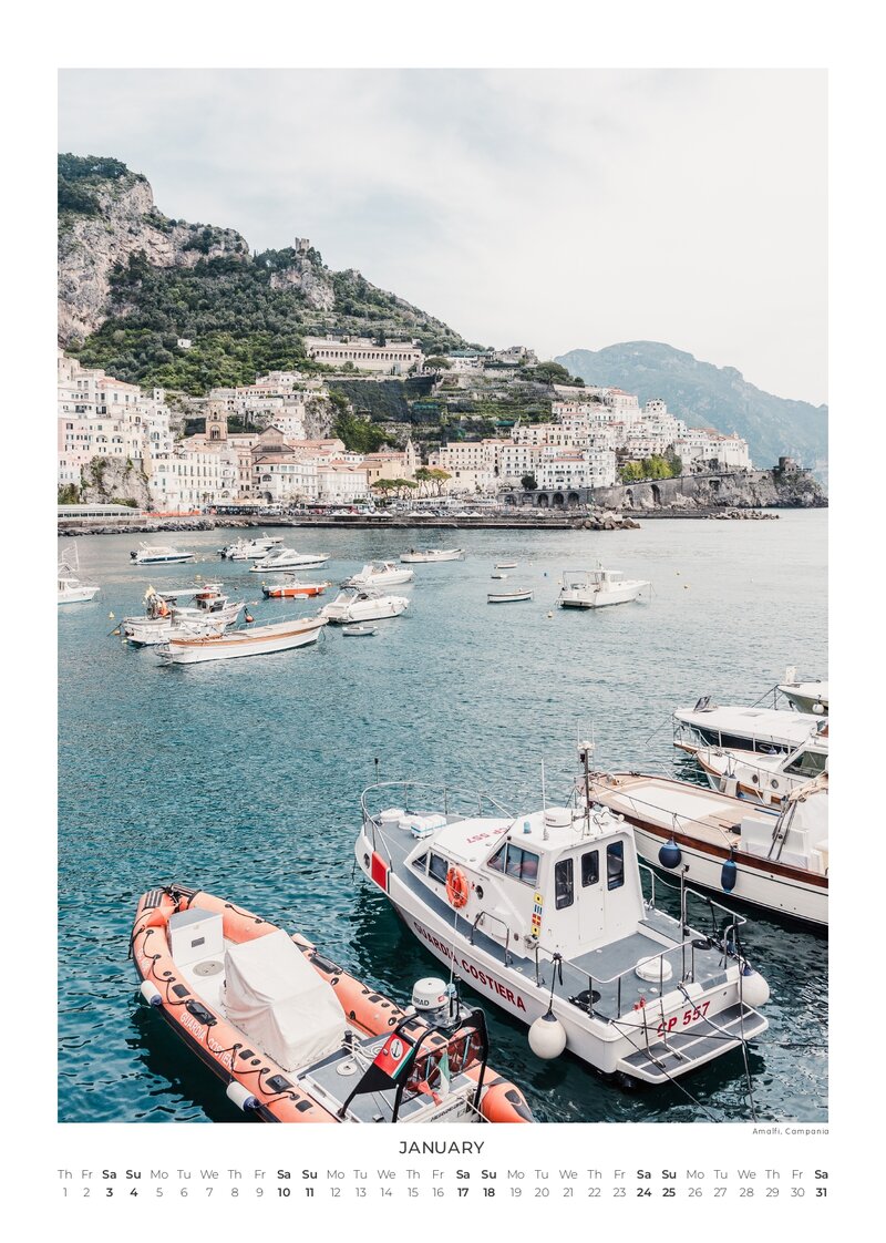 Italien Wandkalender 2026 – Italy by the Sea