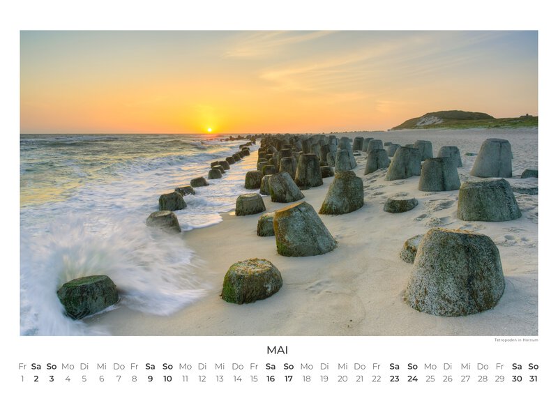 Sylt 2026 Wall Calendar