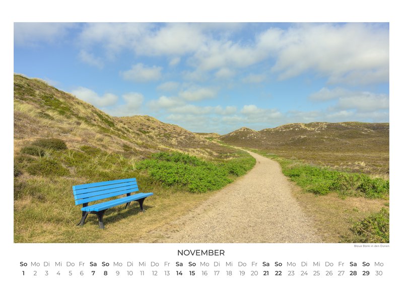 Sylt 2026 Wall Calendar
