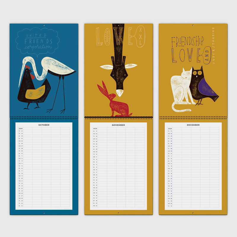 Friendship, Love & Understanding 2026 Family Planner & Calendar