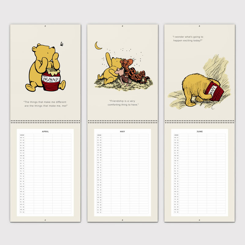 Winnie the Pooh Quotes 2026 Family Planner