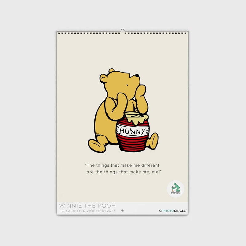 Winnie the Pooh Quotes 2027 Family Planner