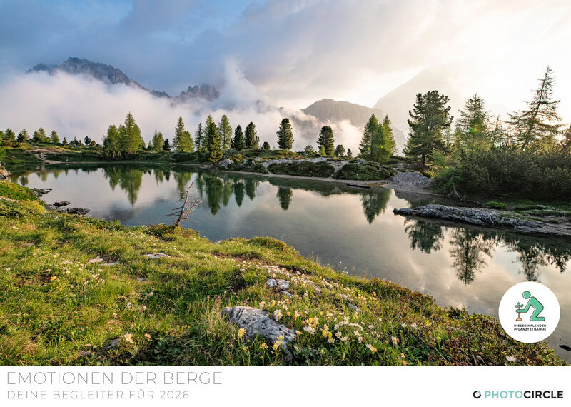 Emotionen der Berge Wandkalender 2026