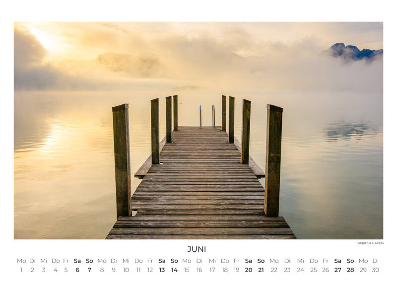 Verträumte Landschaften Kalender 2026