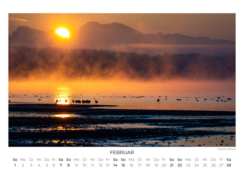 Verträumte Landschaften Kalender 2026