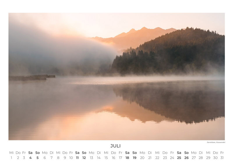 Verträumte Landschaften Kalender 2026