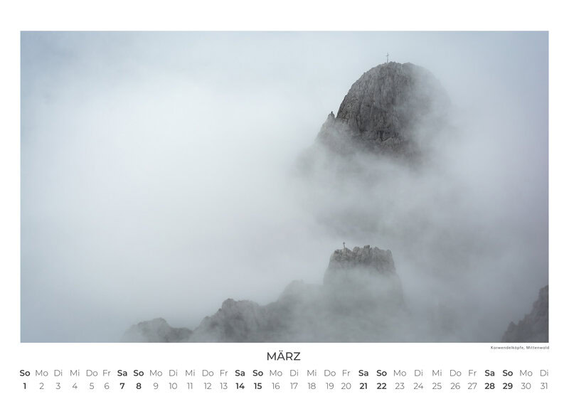 Verträumte Landschaften Kalender 2026