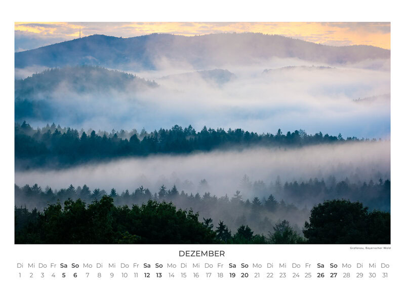 Verträumte Landschaften Kalender 2026