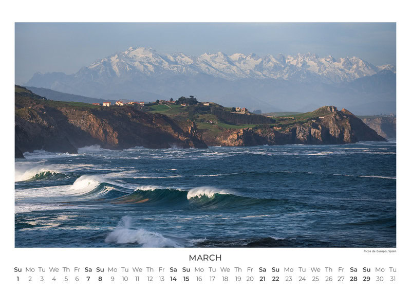 2026 Beautiful Europe Calendar by Johannes Hulsch