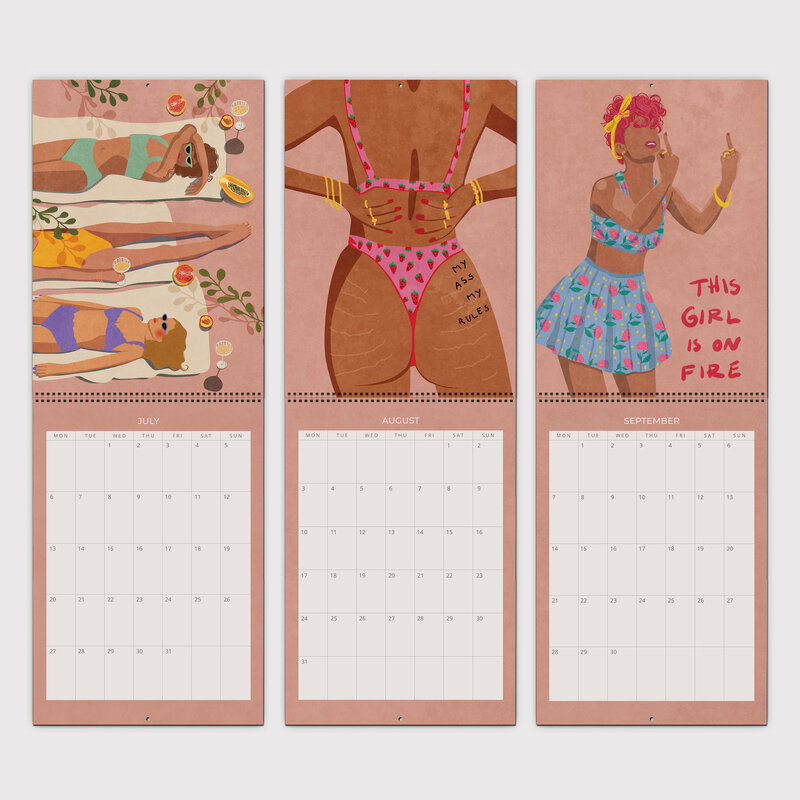 Strong Women 2026 Wall Planner & Calendar