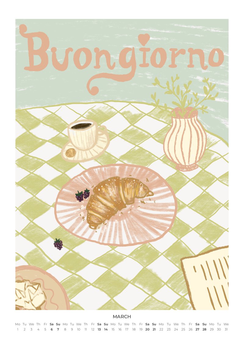 Dolce Vita Design Kalender 2027