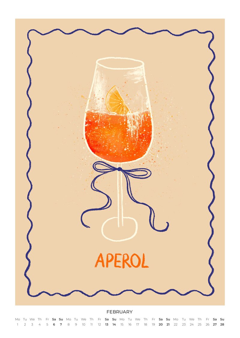 Italian Food Collection Calendar 2027 by Studio