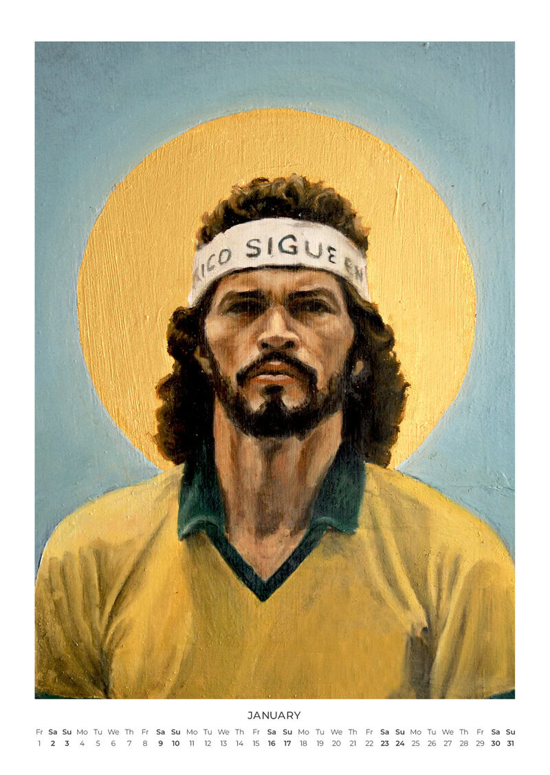 Football Icons Calendar 2027 – Portraits of the Beautiful Game