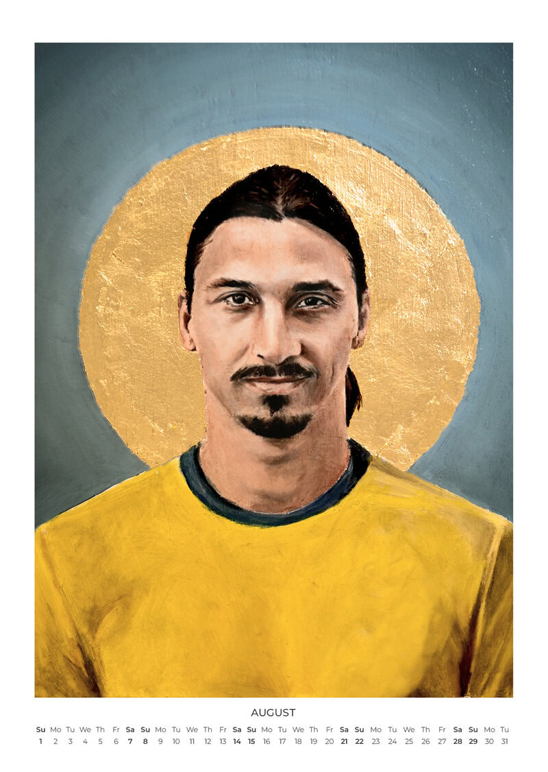 Football Icons Calendar 2027 – Portraits of the Beautiful Game