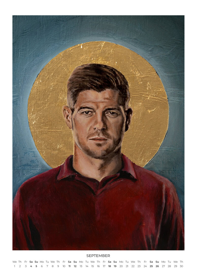 Football Icons Calendar 2027 – Portraits of the Beautiful Game