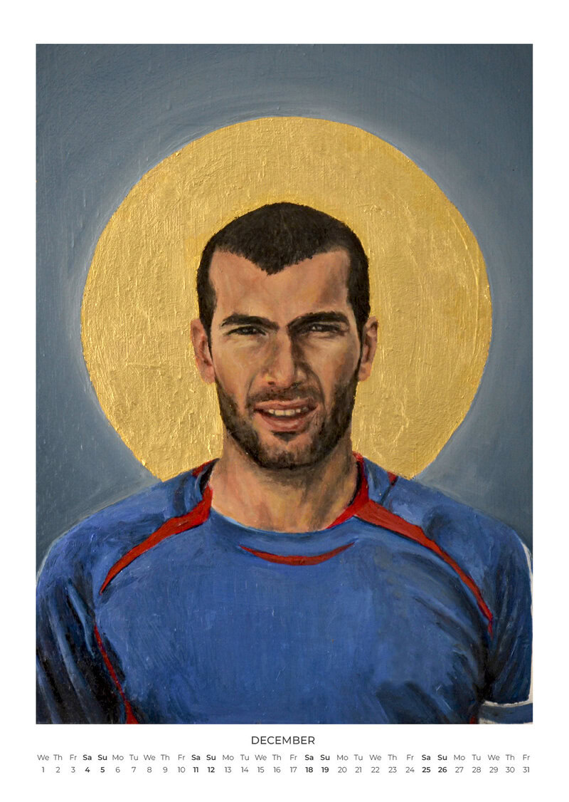 Football Icons Calendar 2027 – Portraits of the Beautiful Game