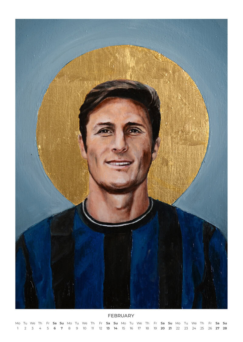 Football Icons Calendar 2027 – Portraits of the Beautiful Game