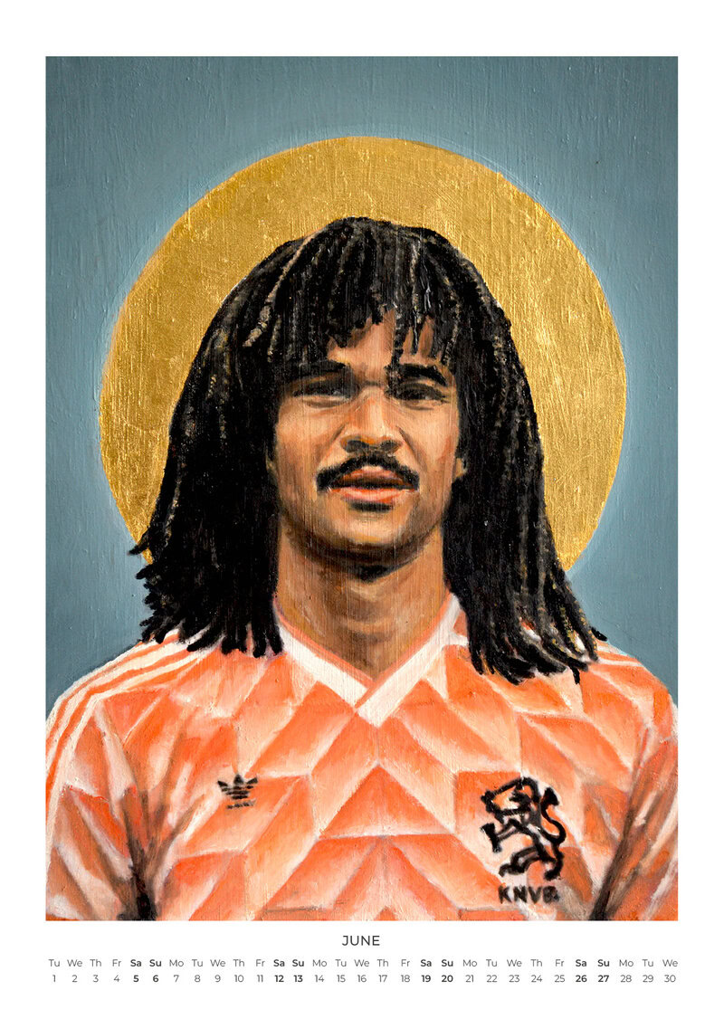 Football Icons Calendar 2027 – Portraits of the Beautiful Game