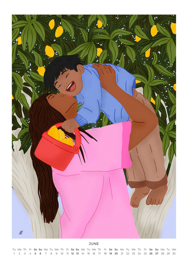 Motherhood, Unfiltered Calendar 2027 | Humorous Motherhood Illustrations