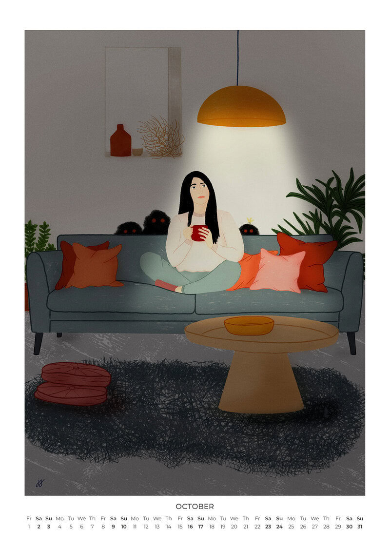 Motherhood, Unfiltered Calendar 2027 | Humorous Motherhood Illustrations