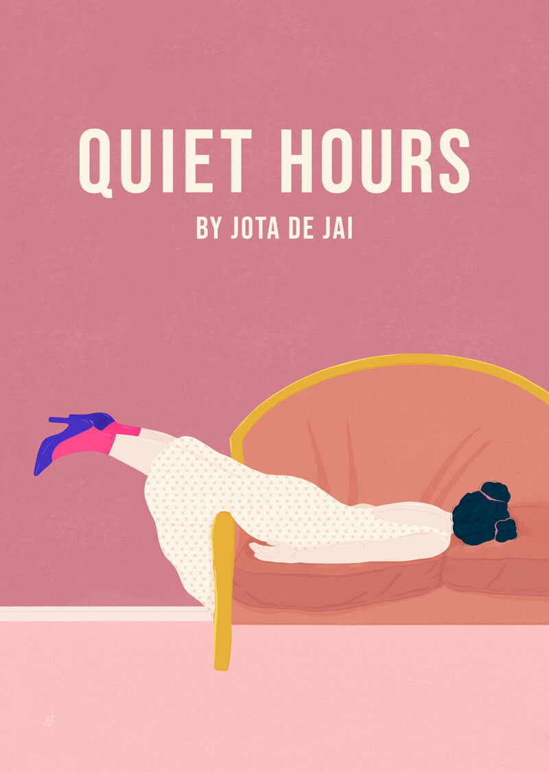 Quiet Hours Calendar 2027 | Dreamy Illustrations by Jota del Jai