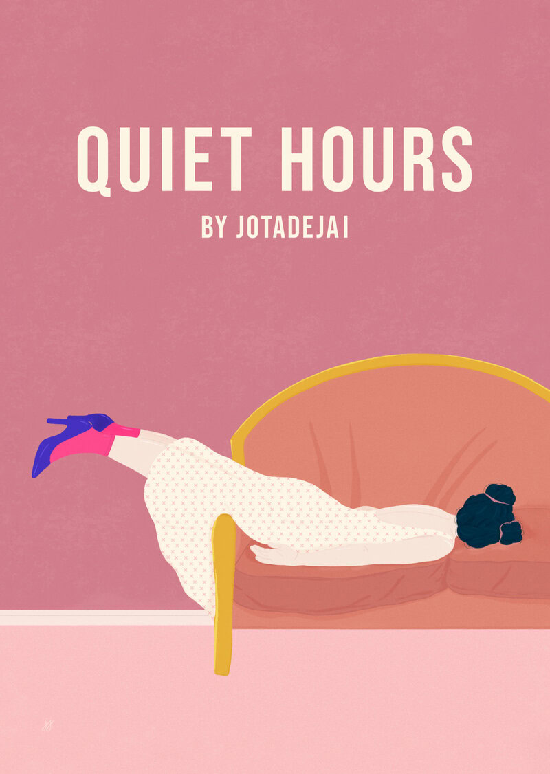 Quiet Hours Calendar 2027 | Dreamy Illustrations by Jota del Jai