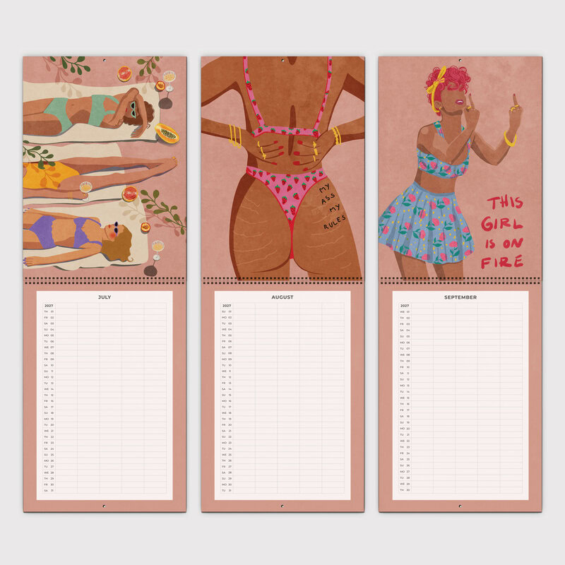 Strong Women Family Planner & Calendar 2027