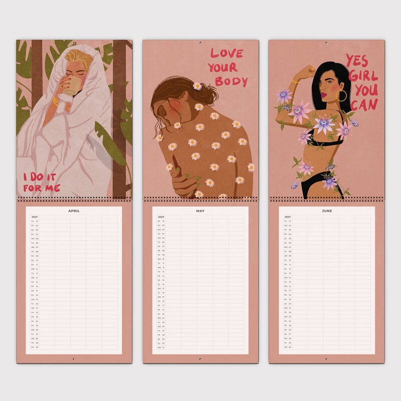 Strong Women Family Planner & Calendar 2027
