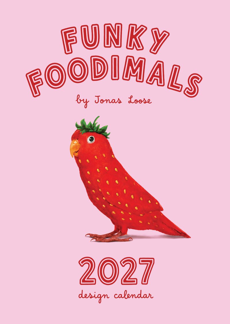 Funky Foodimals Küchenkalender & Terminplaner 2027