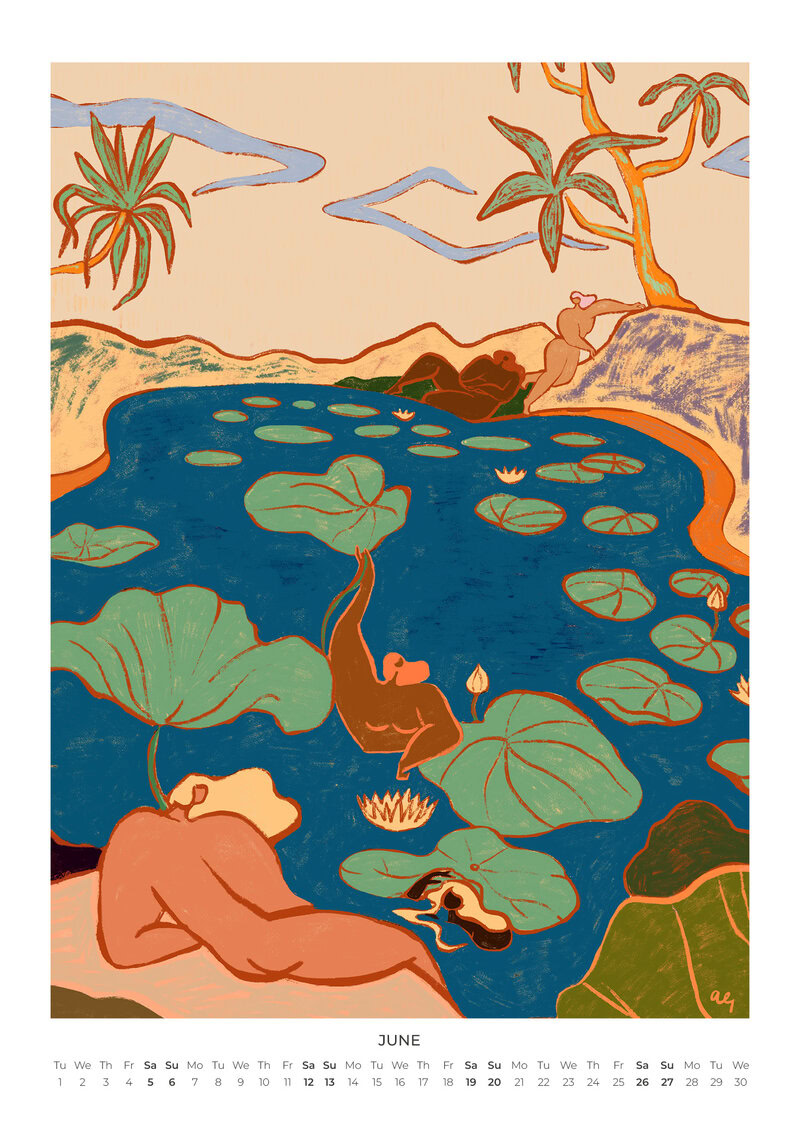 Daydream Believer Kalender 2027 von Arty Guava