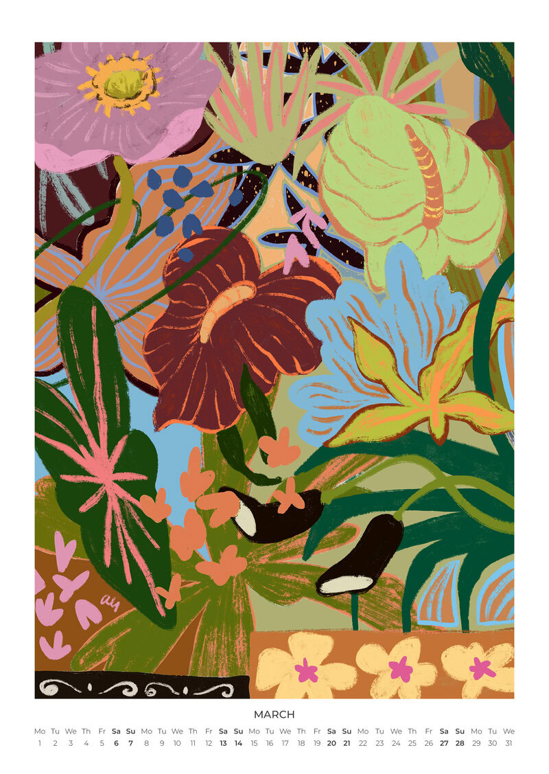 Daydream Believer Kalender 2027 von Arty Guava