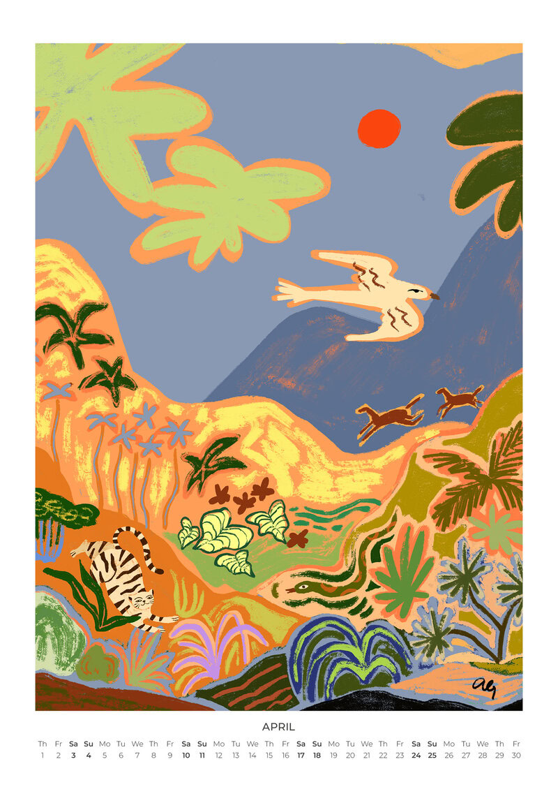 Daydream Believer Kalender 2027 von Arty Guava