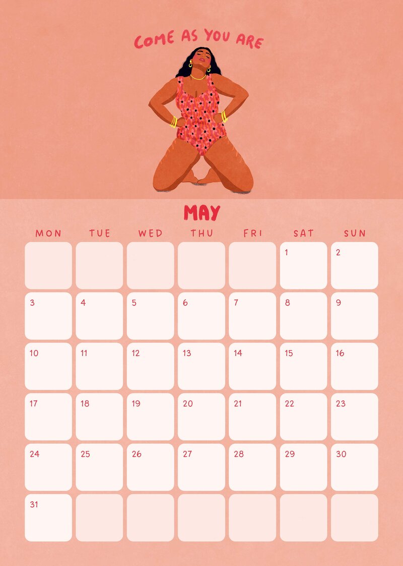 Confidence Looks Good On You Calendar 2027