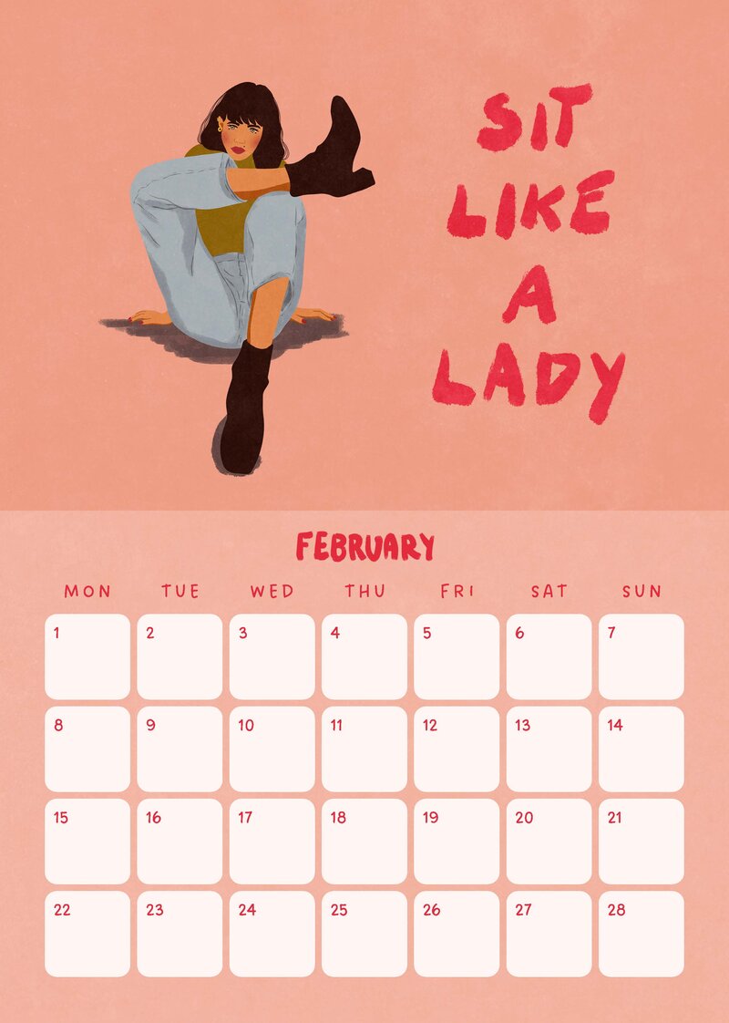 Confidence Looks Good On You Calendar 2027