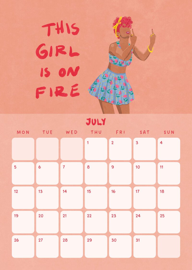 Confidence Looks Good On You Calendar 2027