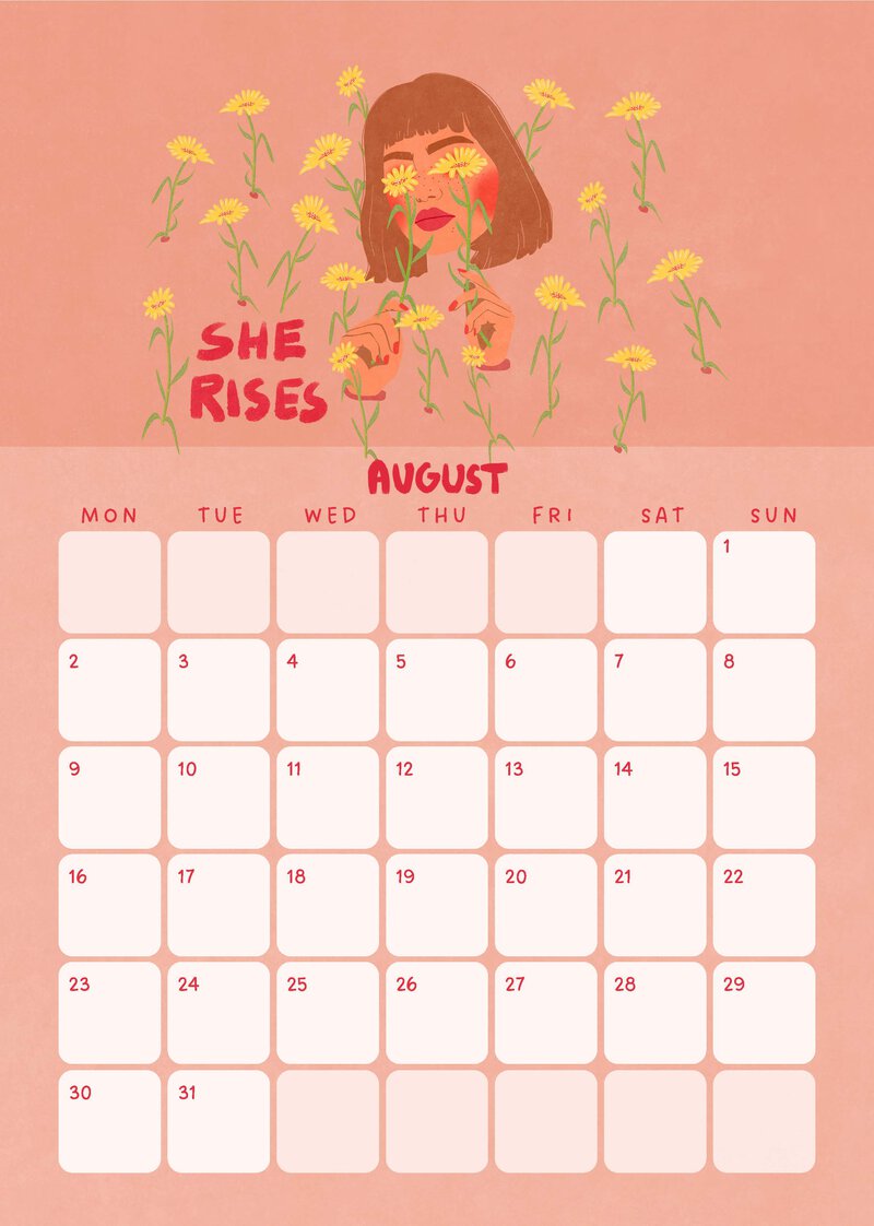 Confidence Looks Good On You Calendar 2027