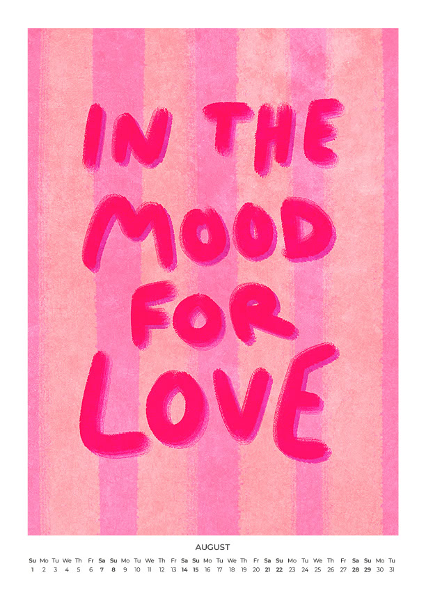 Full of Love Calendar 2027