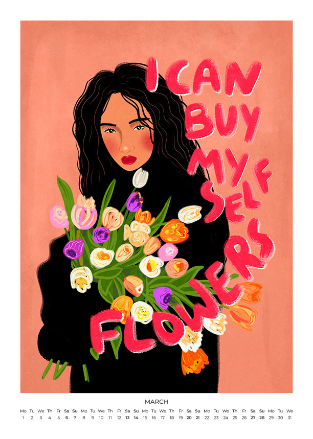 Strong Women Grow & Bloom Calendar 2027