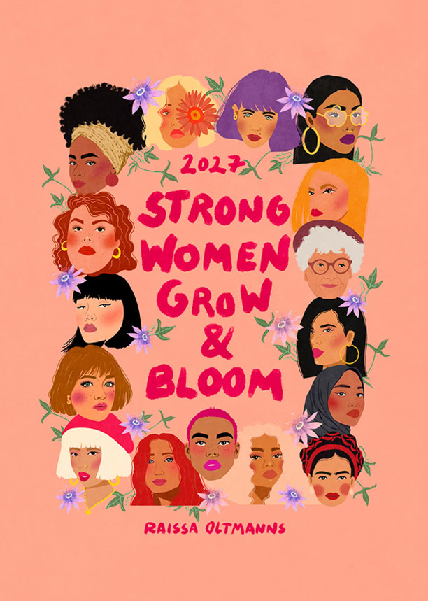 Strong Women Grow & Bloom Calendar 2027