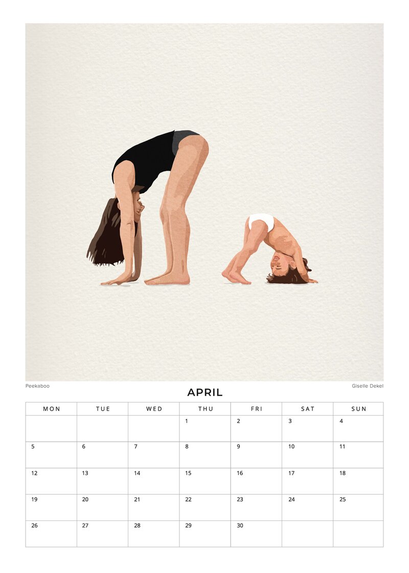 Small Moments, Big Love – Mutterschaftskalender von Giselle Dekel