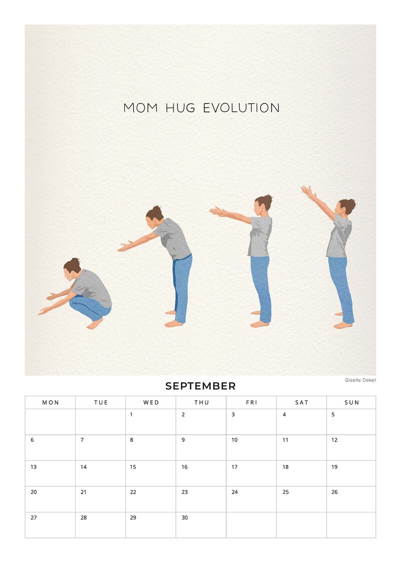 Small Moments, Big Love – Mutterschaftskalender von Giselle Dekel