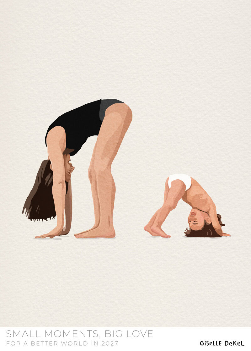 Small Moments, Big Love – Mutterschaftskalender von Giselle Dekel