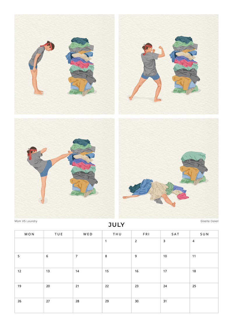 Small Moments, Big Love – Mutterschaftskalender von Giselle Dekel