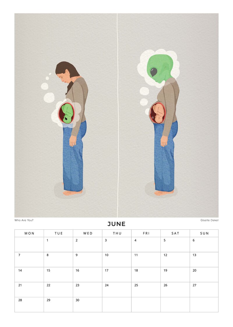Small Moments, Big Love – Mutterschaftskalender von Giselle Dekel