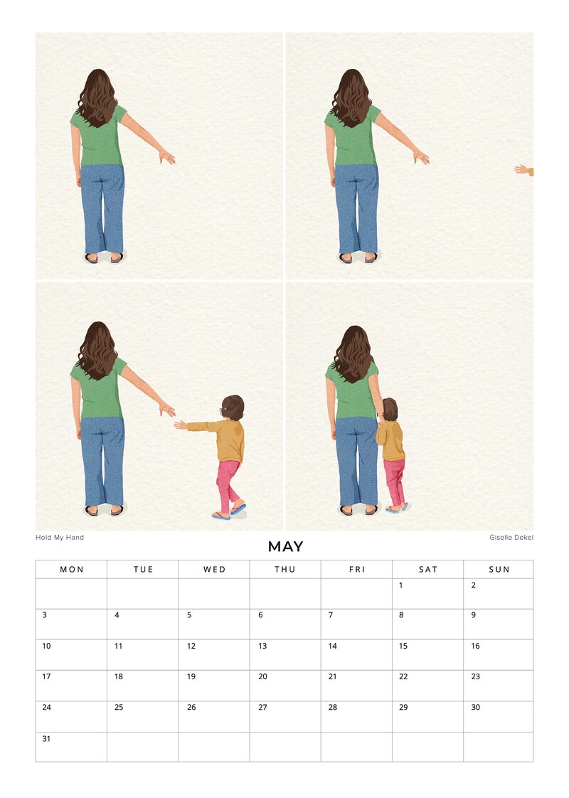 Small Moments, Big Love – Mutterschaftskalender von Giselle Dekel