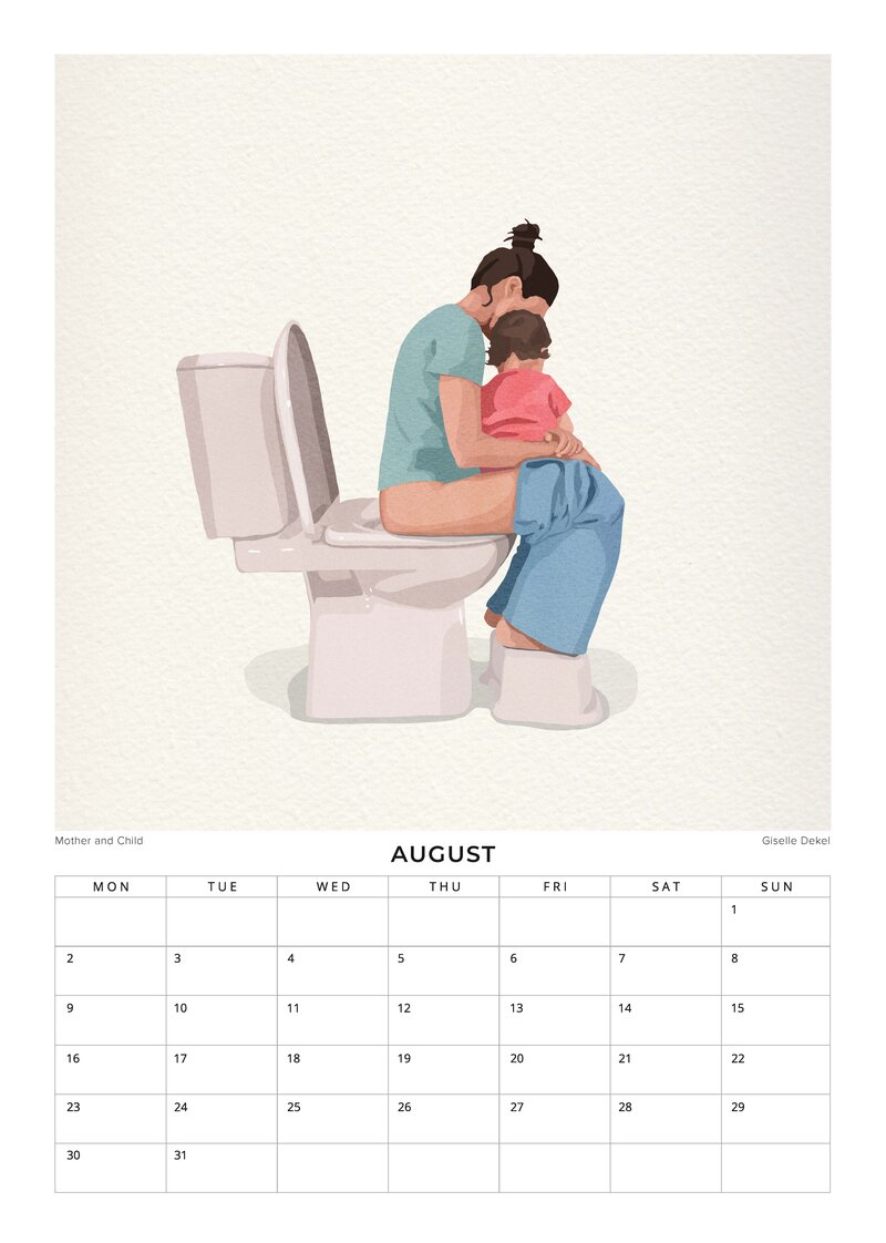Small Moments, Big Love – Mutterschaftskalender von Giselle Dekel